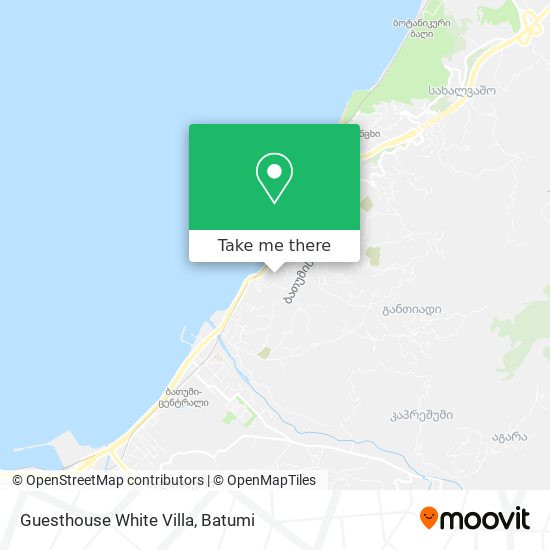 Guesthouse White Villa map