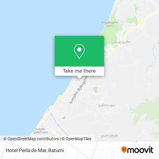 Карта Hotel Perla de Mar