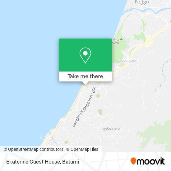 Ekaterine Guest House map