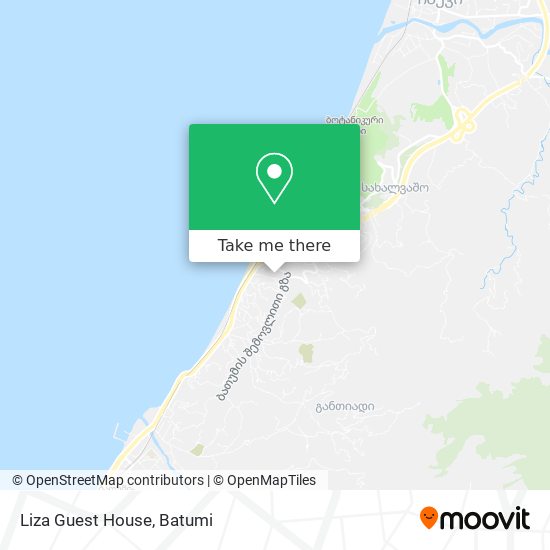 Liza Guest House map