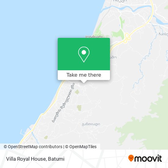 Villa Royal House map