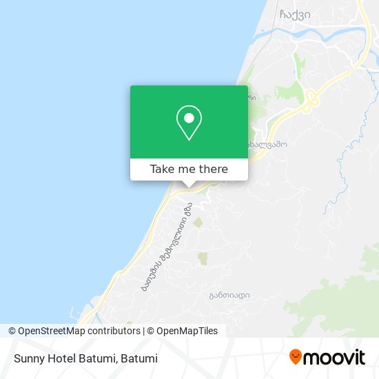 Карта Sunny Hotel Batumi