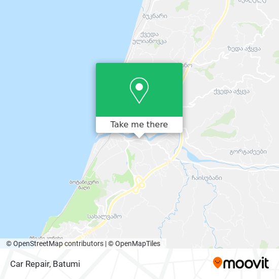 Car Repair map