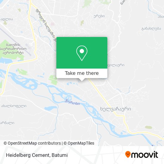 Карта Heidelberg Cement