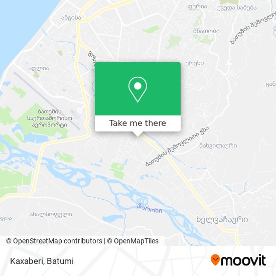 Kaxaberi map