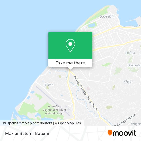 Карта Makler Batumi