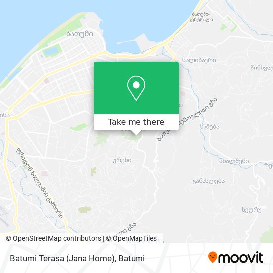 Карта Batumi Terasa (Jana Home)