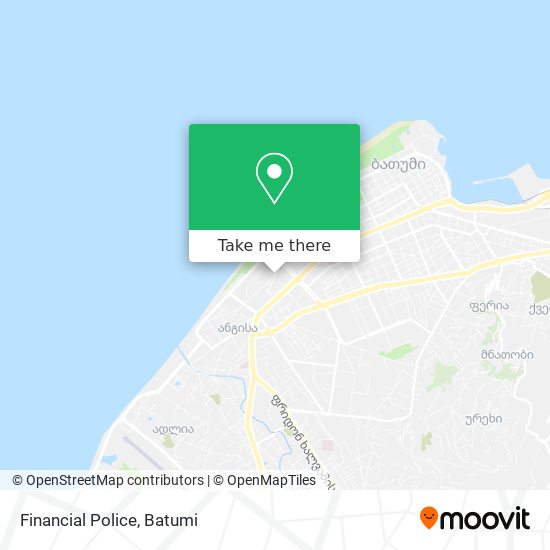 Financial Police map
