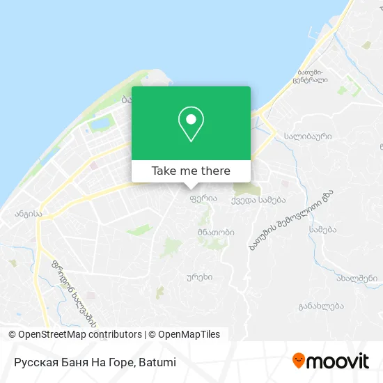 Русская Баня На Горе map