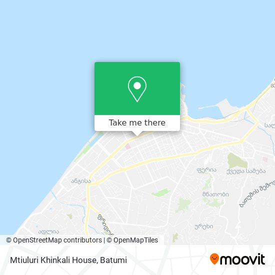 Mtiuluri Khinkali House map