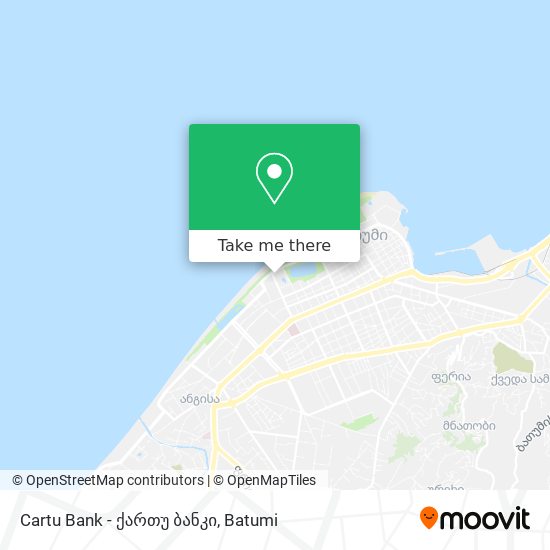 Cartu Bank - ქართუ ბანკი map
