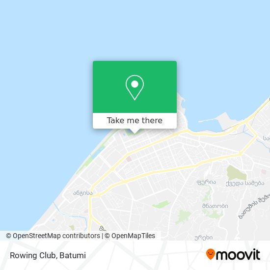 Rowing Club map