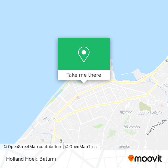 Holland Hoek map