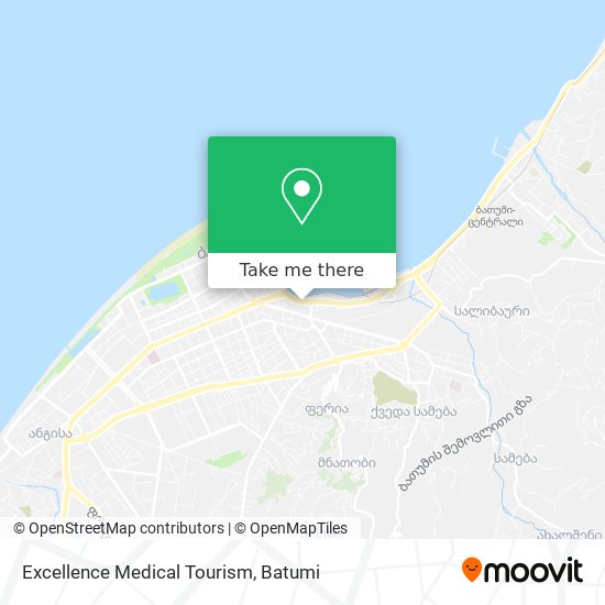 Excellence Medical Tourism map