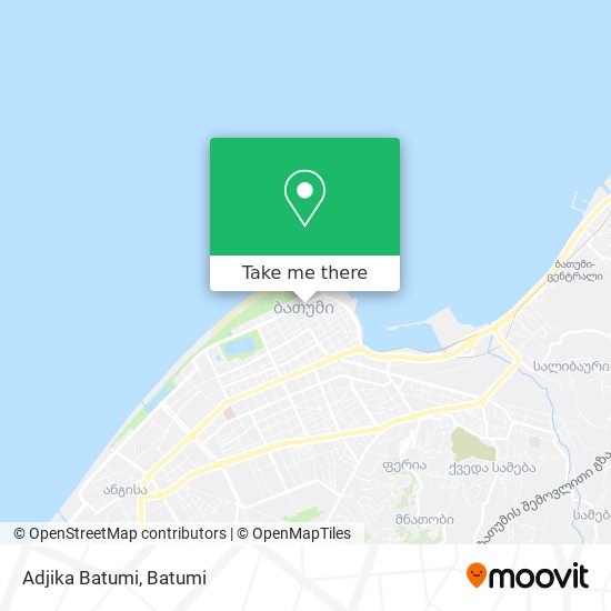 Adjika Batumi map