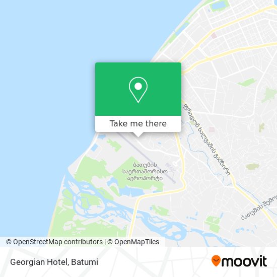 Georgian Hotel map