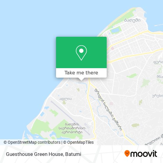 Guesthouse Green House map