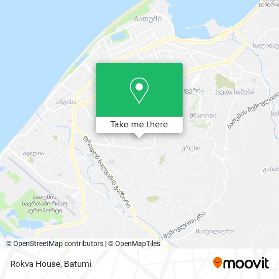 Rokva House map