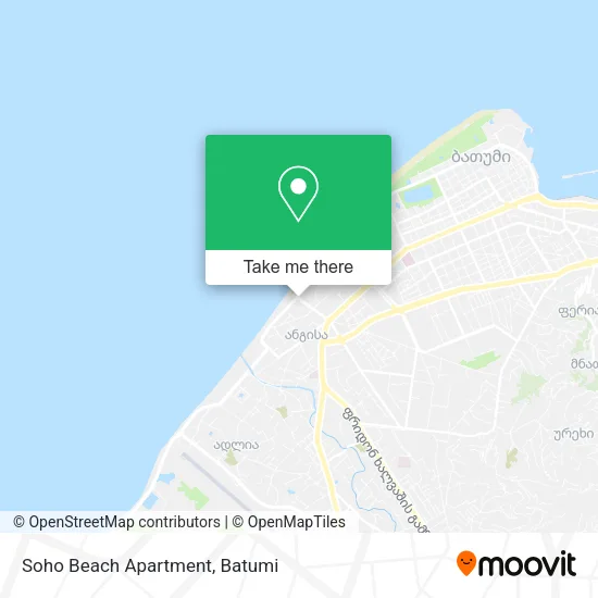Карта Soho Beach Apartment