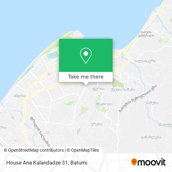 House Ana Kalandadze 31 map