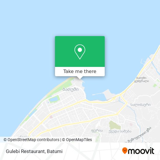 Gulebi Restaurant map