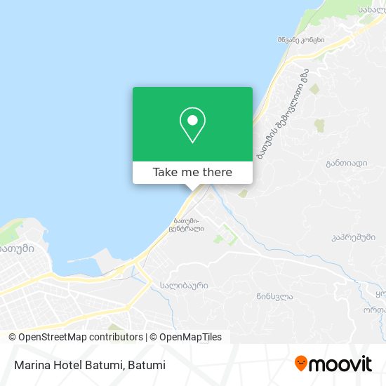 Карта Marina Hotel Batumi