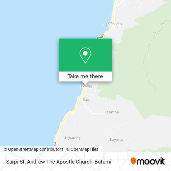Карта Sarpi St. Andrew The Apostle Church