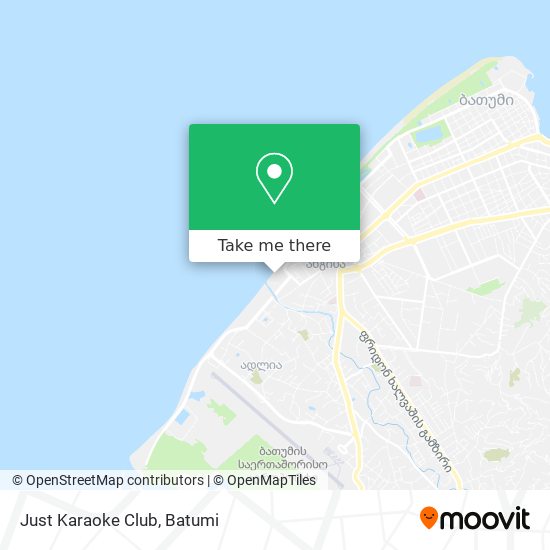 Just Karaoke Club map