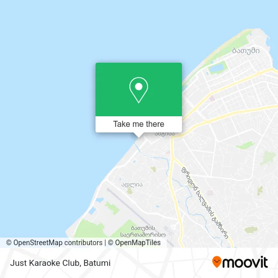 Карта Just Karaoke Club