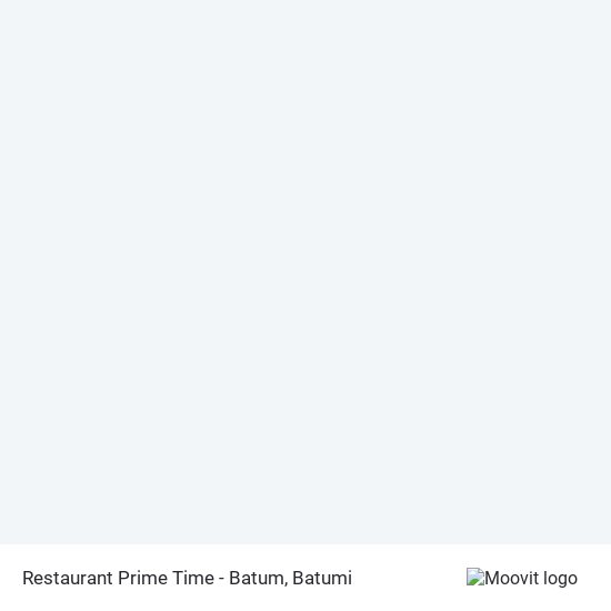 Карта Restaurant Prime Time - Batum