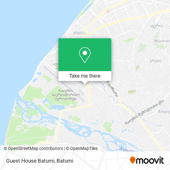 Guest House Batumi map