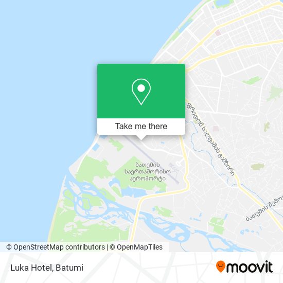 Luka Hotel map