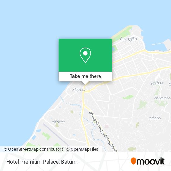 Hotel Premium Palace map