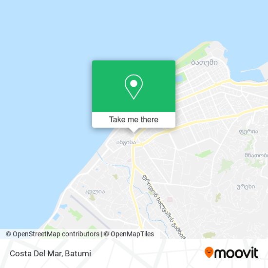 Costa Del Mar map