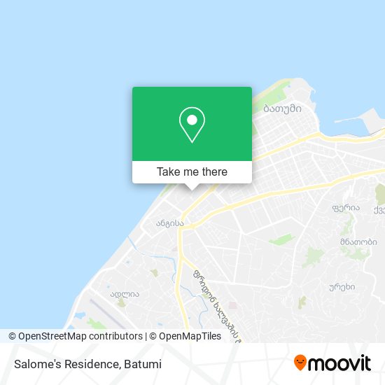 Salome's Residence map
