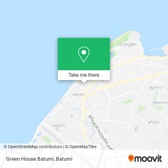 Green House Batumi map