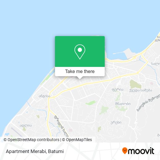 Apartment Merabi map