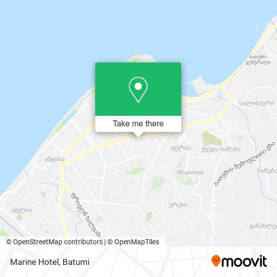 Карта Marine Hotel