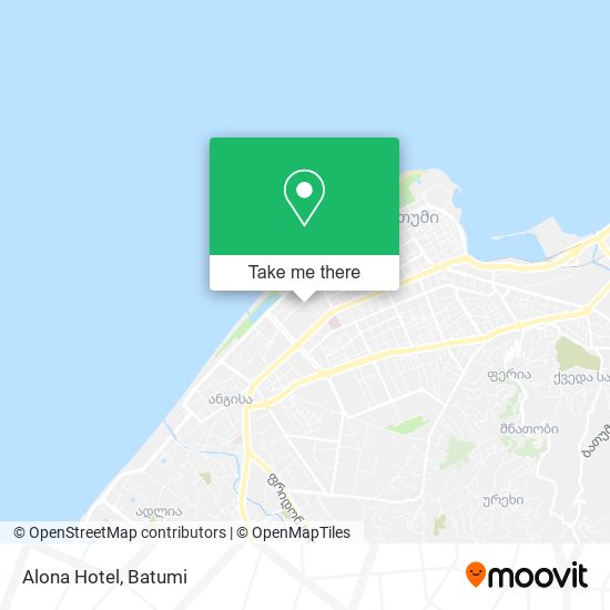 Карта Alona Hotel