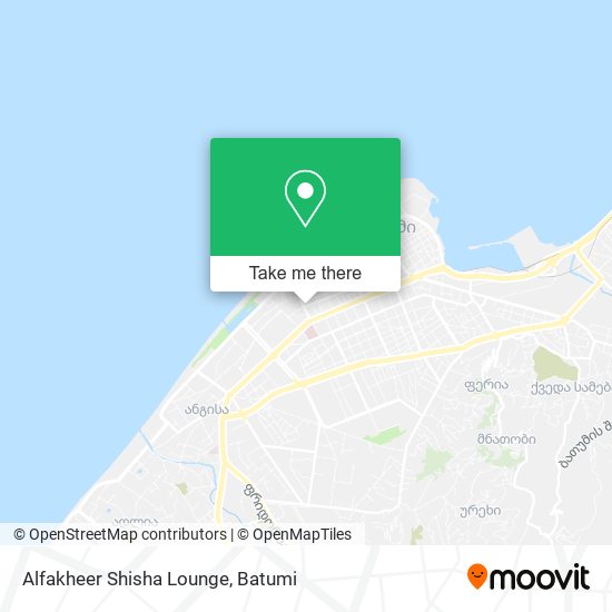 Карта Alfakheer Shisha Lounge