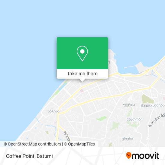 Карта Coffee Point