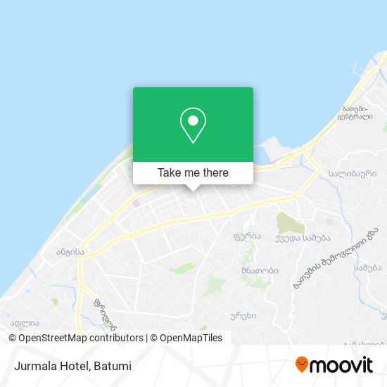 Jurmala Hotel map