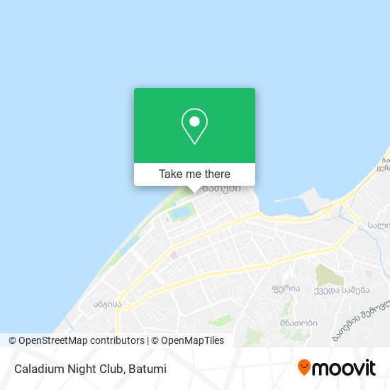 Карта Caladium Night Club