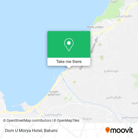 Карта Dom U Morya Hotel