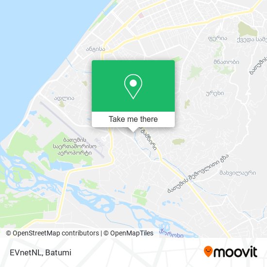 EVnetNL map
