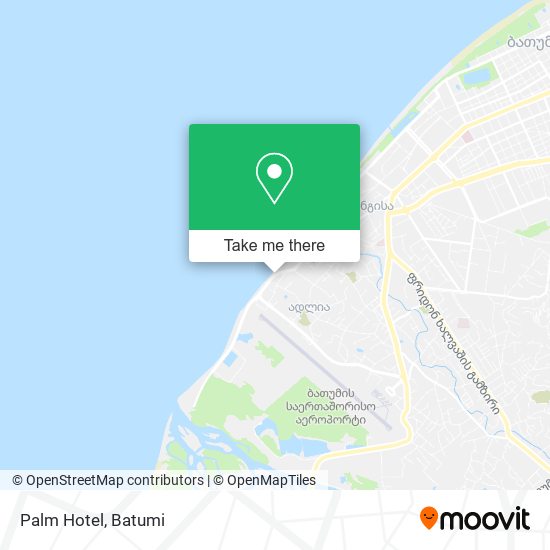 Palm Hotel map