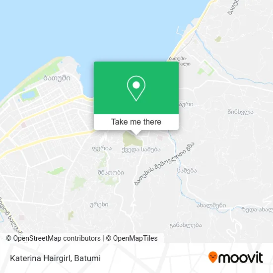 Katerina Hairgirl map