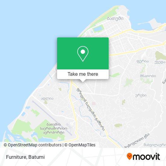 Furniture map