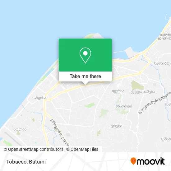 Tobacco map