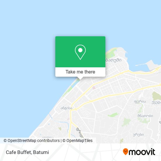 Cafe Buffet map